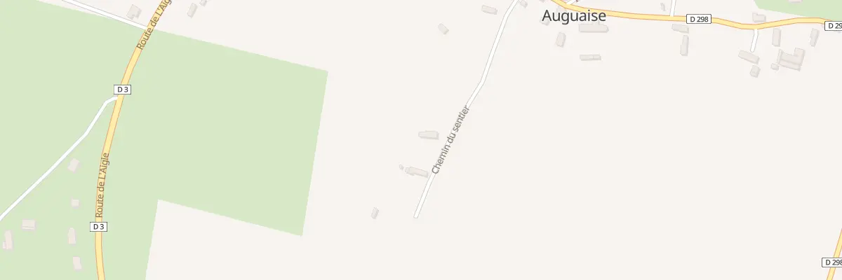 Plan du 10 Le Bourg à Auguaise