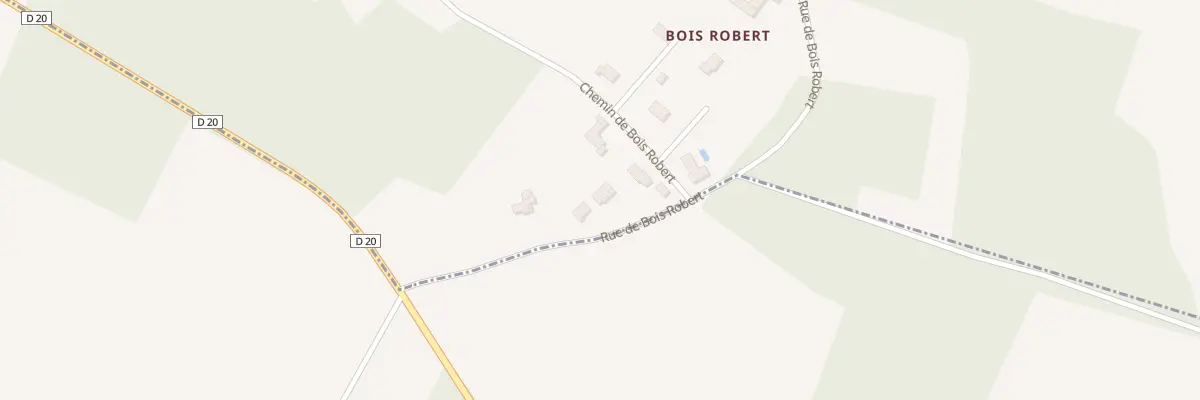Plan du 9 Rue de Bois Robert à Lavoux