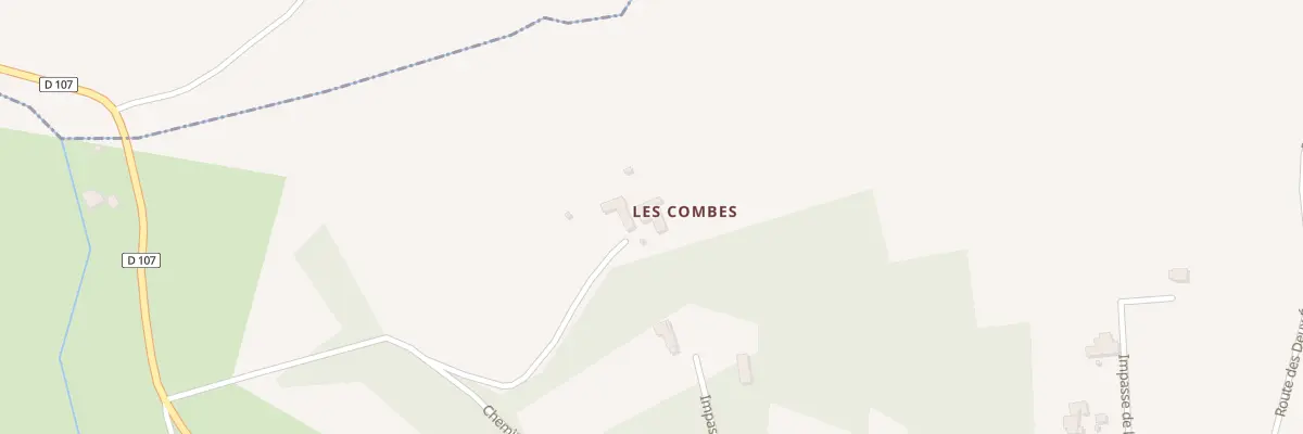 Plan du 77 Les Combes à Jaure
