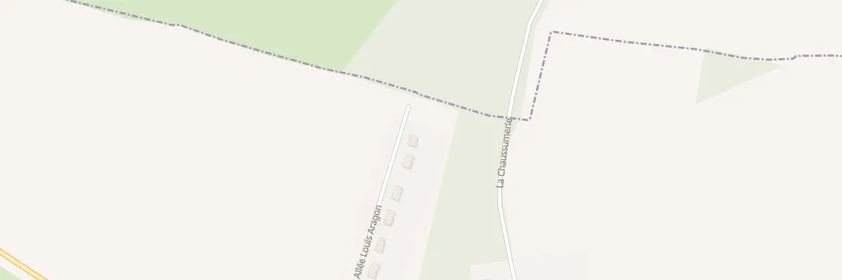 Plan du 11 All Louis Aragon à Vouvray-sur-Huisne