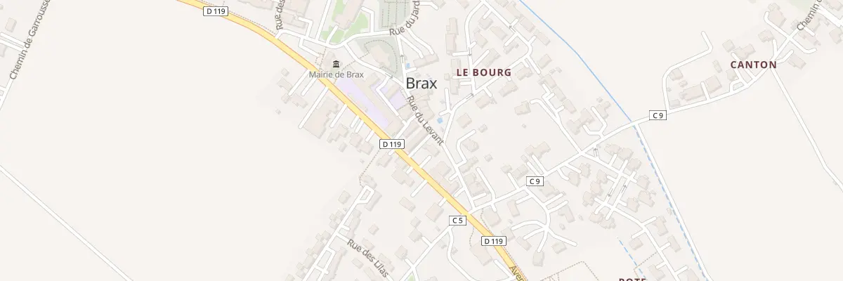 Plan du 26 Rue du Levant à Brax