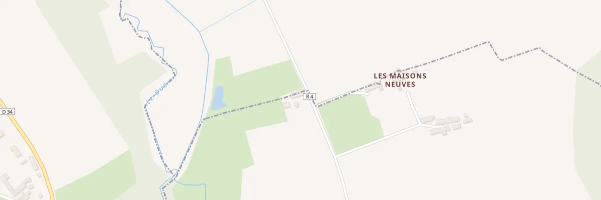 Plan du 5001 Les Maisons Neuves à Dollon