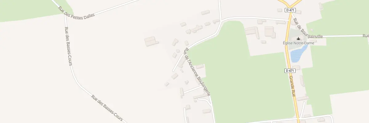 Plan du 12 Rue de l’Ancienne Boulangerie à Vinnemerville