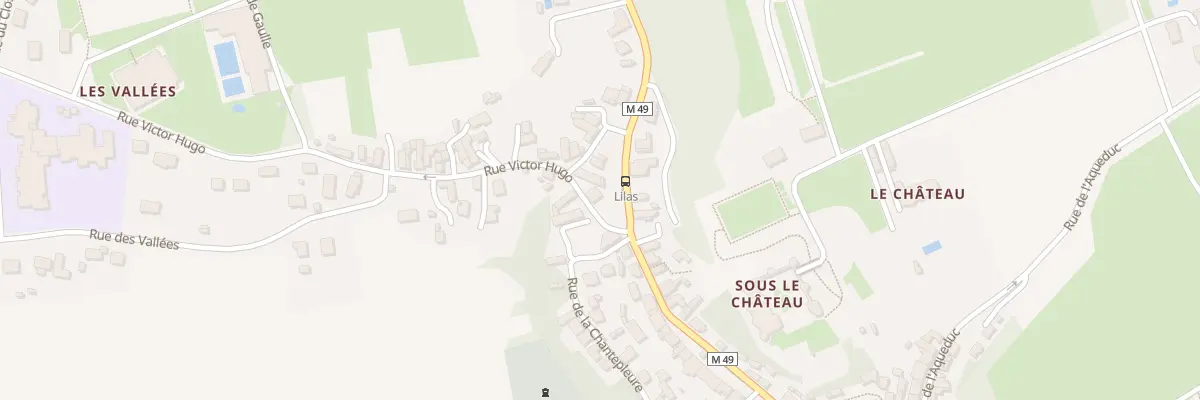 Plan du 2 Rue Victor Hugo à Luynes