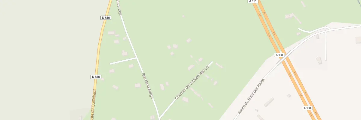 Plan du 107 Che de la Mare Hebert à Sainte-Opportune-la-Mare