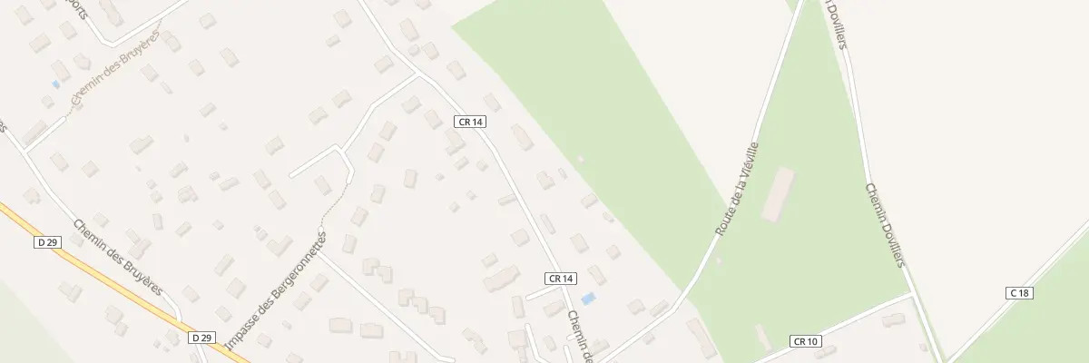 Plan du 162 Che de la Motte à Campigny