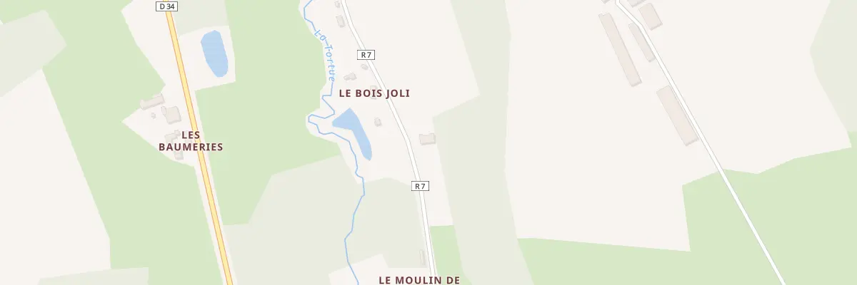 Plan du 5289 Bois Joli à Saint-Michel-de-Chavaignes