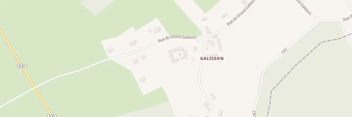 Plan du 394 Galisson à Saint-Épain