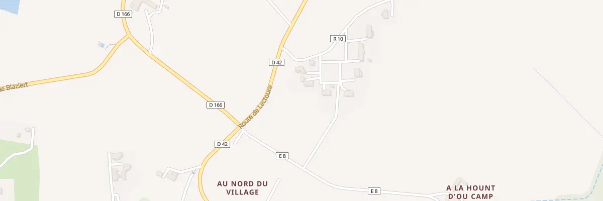 Plan du 5217 A la Hount d’Ou Camp à Terraube