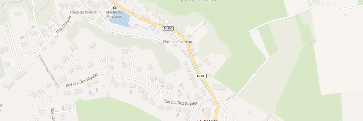 Plan du 24 Rue du Paradis à Savonnières