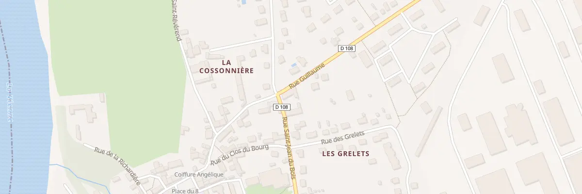 Plan du 16 Rue Saint Jean du Bois à Nouâtre