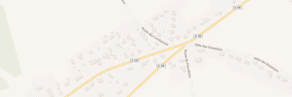 Plan du 137 Rte des Combaraux à Mensignac