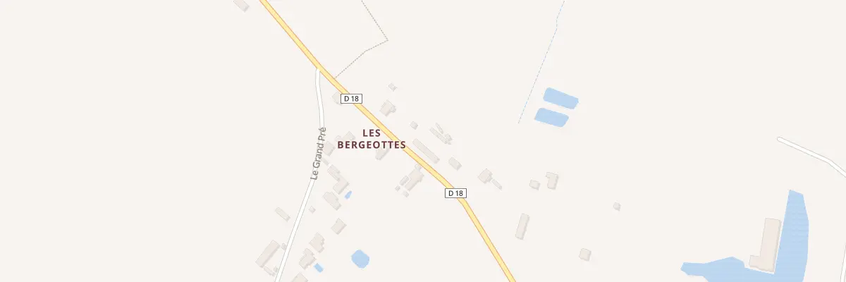Plan du 8 Les Berjottes à Tercé