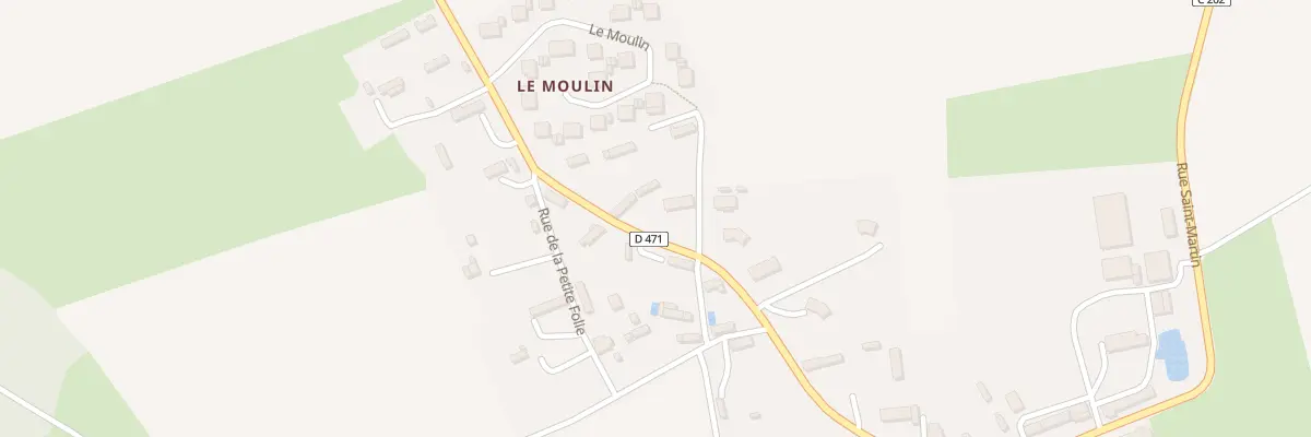 Plan du 8 Rue du Village à Vinnemerville