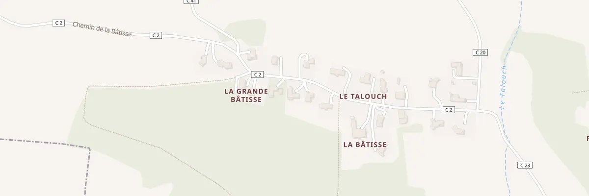Plan du 19 Chem de la Bâtisse à Duran