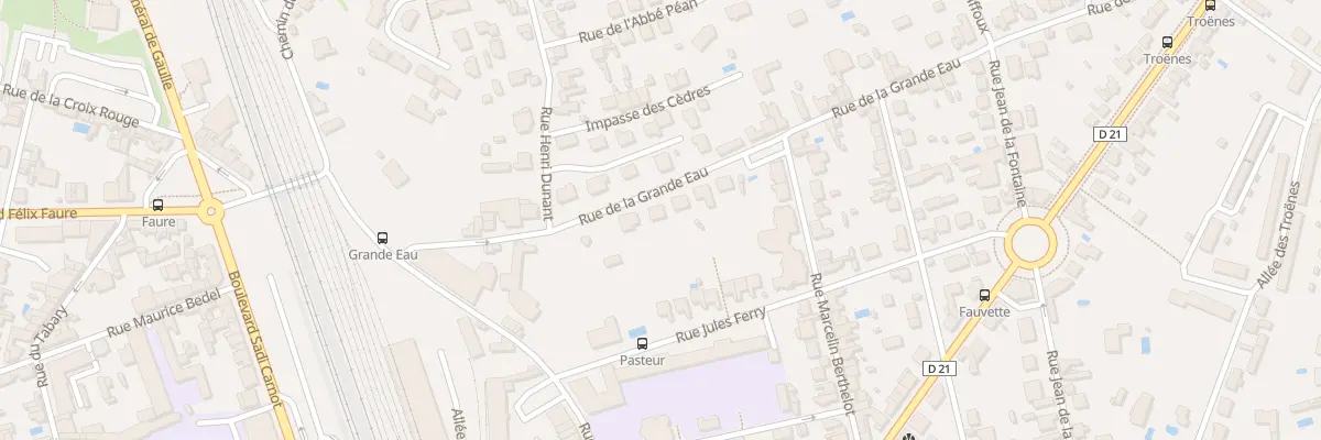 Plan du 16 Rue de la Grande Eau à Châtellerault