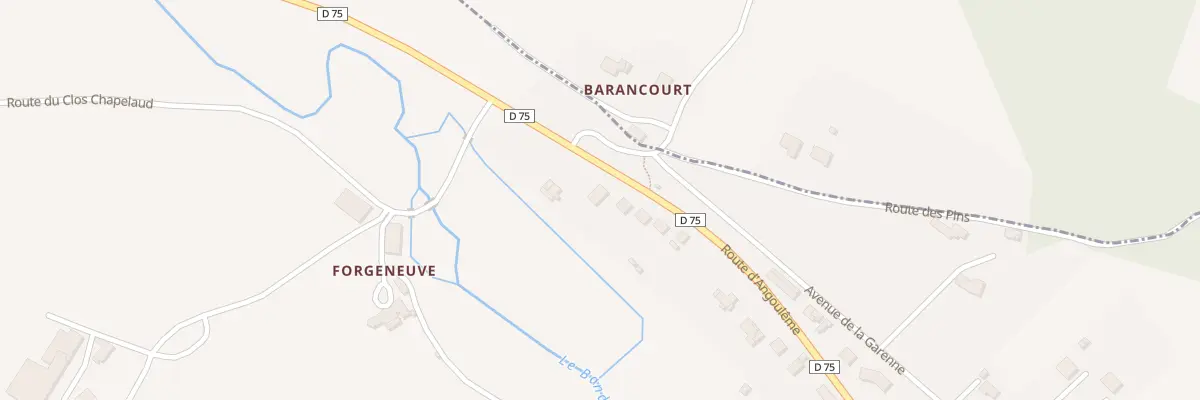 Plan du 5117 Rte d’Angoulême à Javerlhac-et-la-Chapelle-Saint-Robert