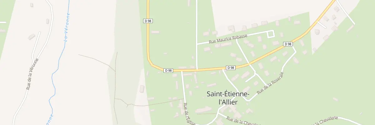 Plan du 7 Rue du Maquis Surcouf à Saint-Étienne-l’Allier