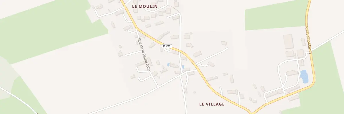Plan du 5 Rue du Village à Vinnemerville