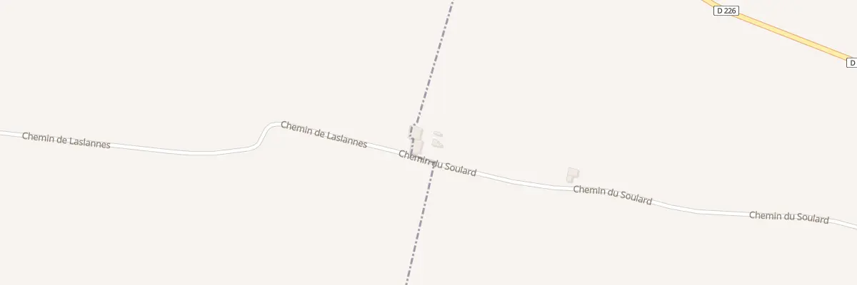 Plan du 5036 Aux Vignaux à Samaran