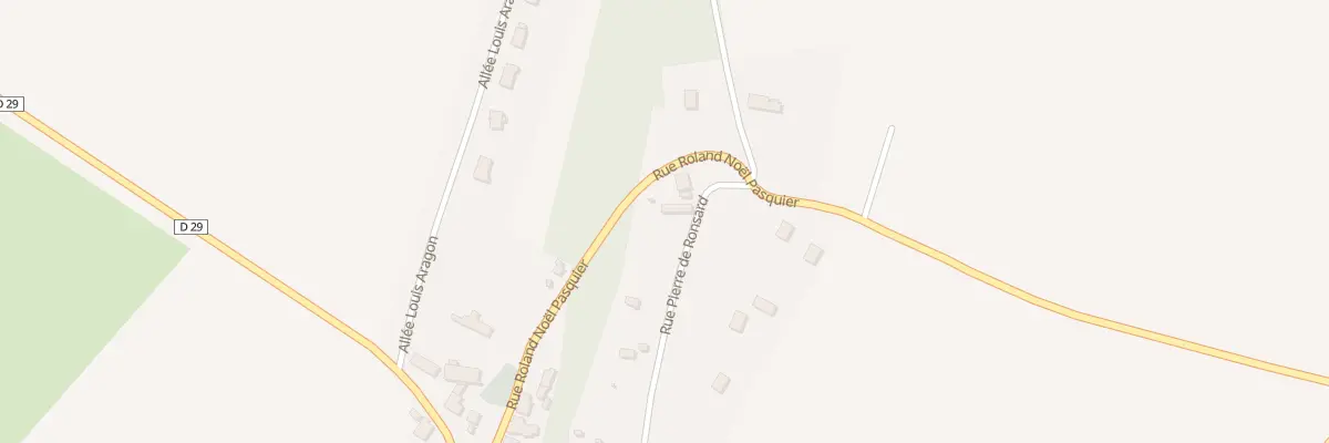 Plan du 4 Rue Pierre de Ronsard à Vouvray-sur-Huisne