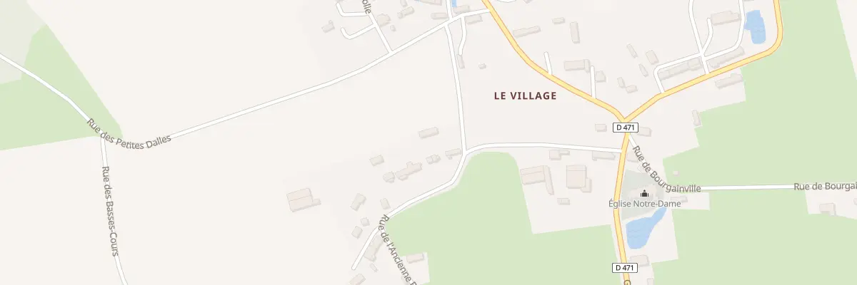 Plan du 2 Rue de la Linerie à Vinnemerville