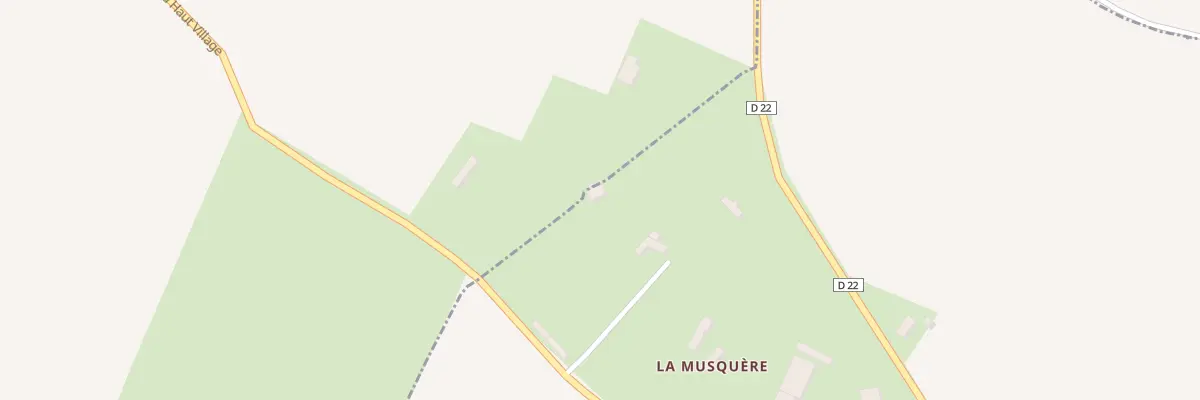 Plan du 82 La Musquere à Mesnil-en-Ouche