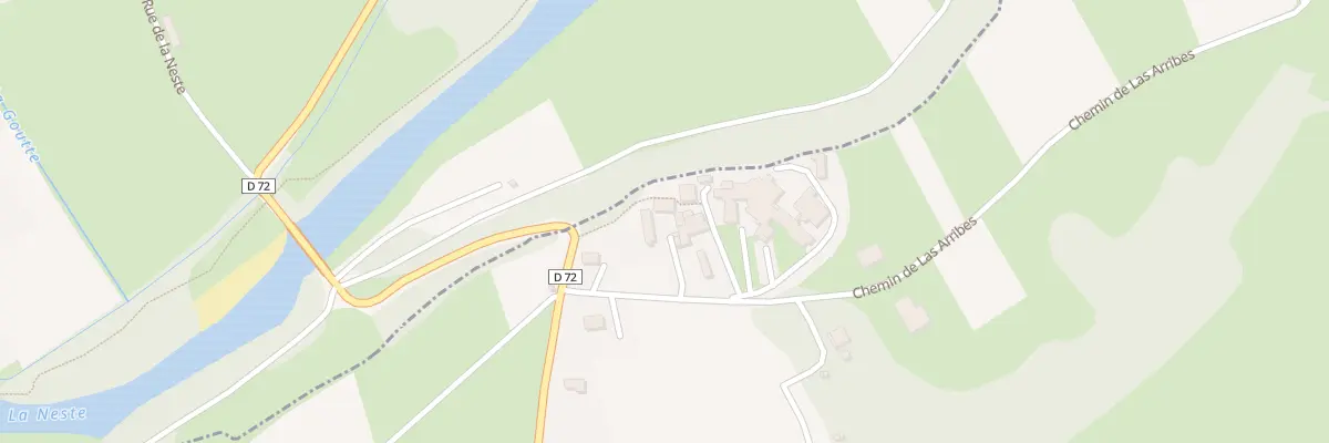Plan du 5083 Cap de Las Arribes à Tibiran-Jaunac