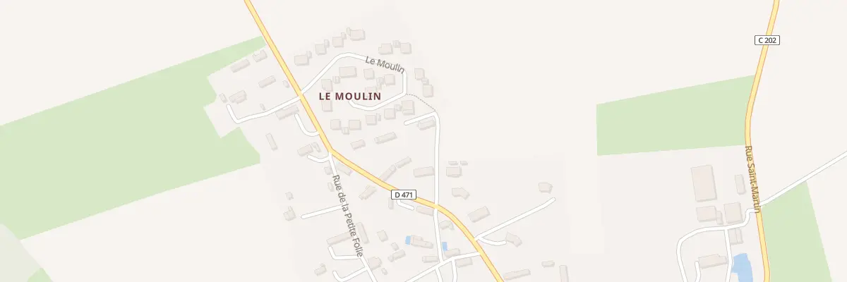 Plan du 3 Imp du Moulin à Vinnemerville