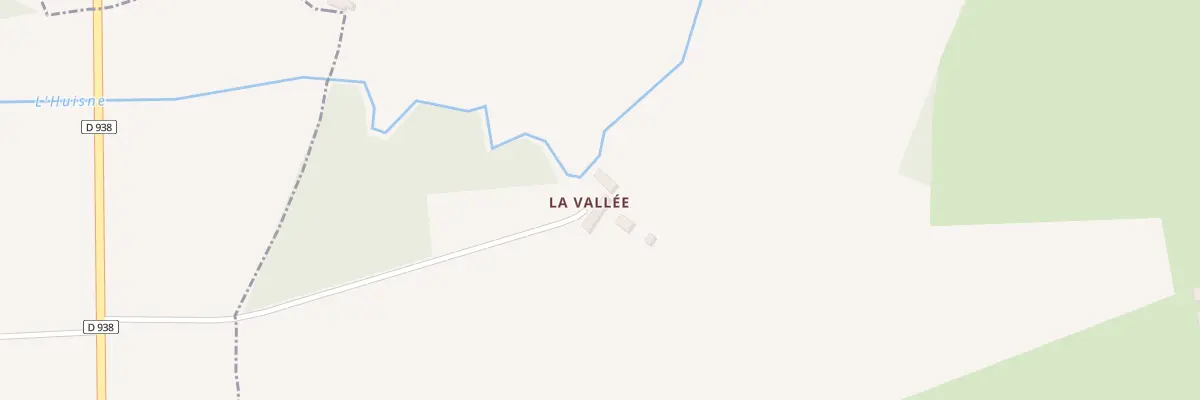 Plan du 136 La Vallée à Réveillon