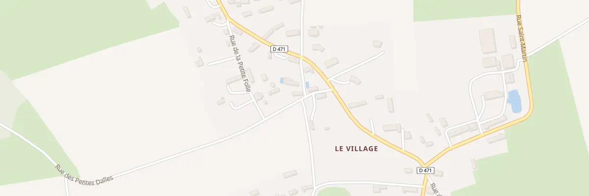 Plan du 2 Rue des Petites Dalles à Vinnemerville