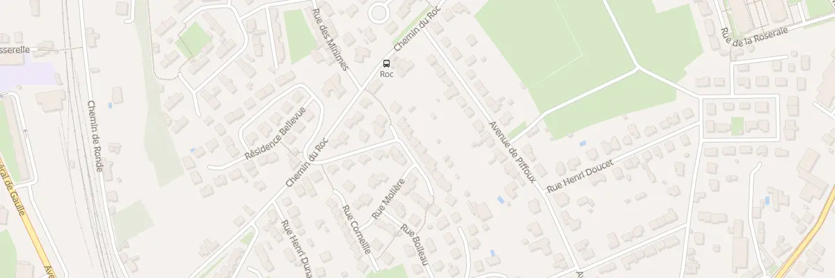 Plan du 14 Rue Racine à Châtellerault