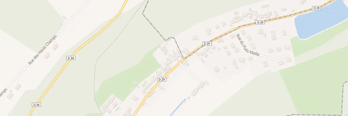 Plan du 28 Rue Fond Vallee à Lillebonne