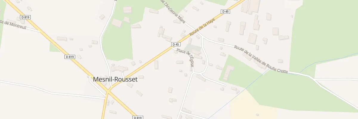 Plan du 20 Pl de l’Église à Mesnil-Rousset