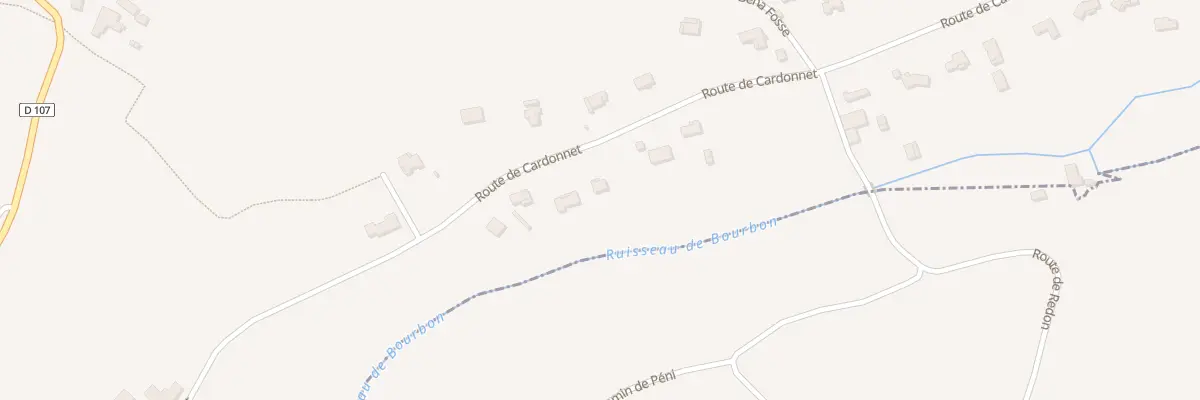 Plan du 962 Route de Cardonnet à Saint-Hilaire-de-Lusignan