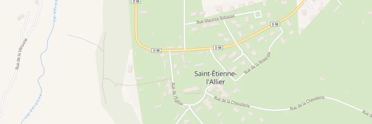 Plan du 170 Rue de l’Eglise à Saint-Étienne-l’Allier