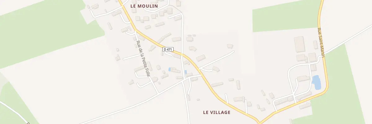 Plan du 3 Rue du Village à Vinnemerville