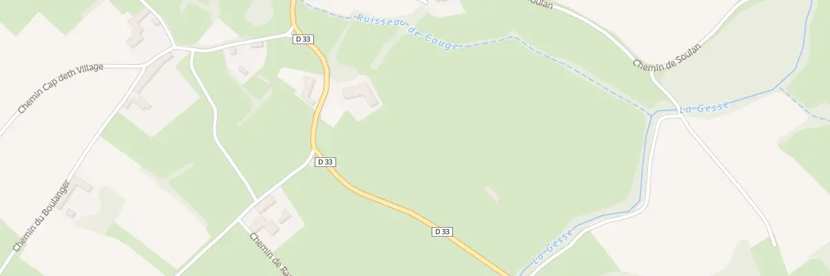 Plan du 3 Rte de Balestra à Bazordan