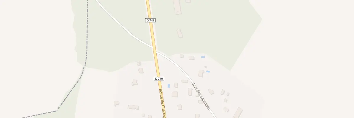 Plan du 3 Rue des Varennes à Availles-en-Châtellerault