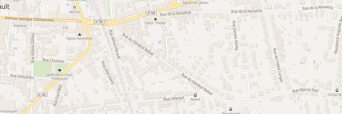 Plan du 39 Rue Général Reibel à Châtellerault