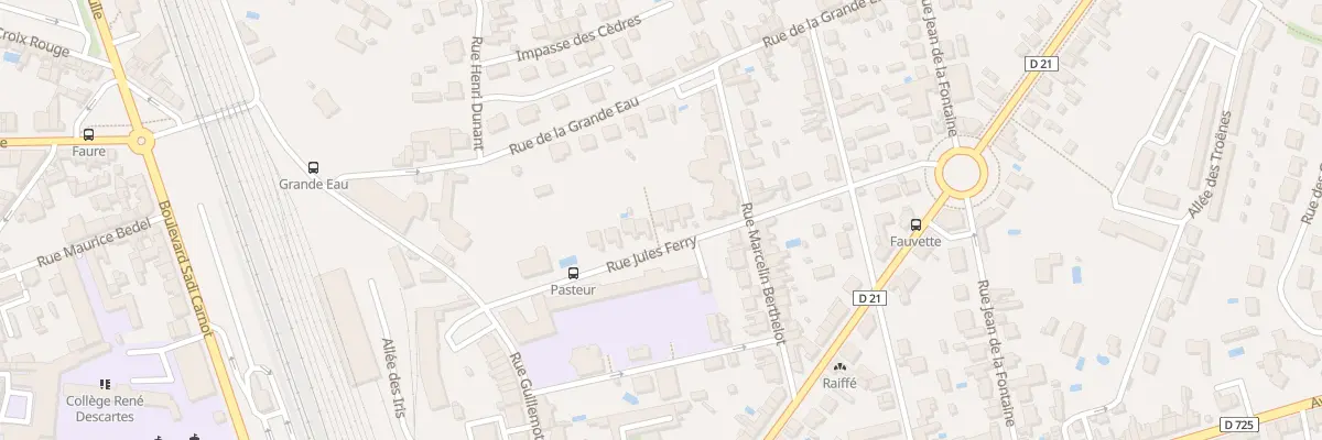 Plan du 9B Rue Jules Ferry à Châtellerault