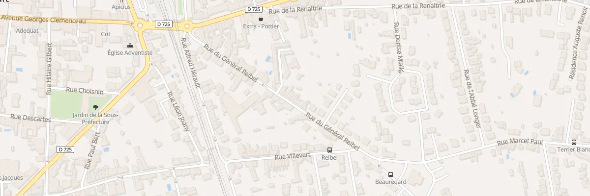 Plan du 47 Rue Général Reibel à Châtellerault