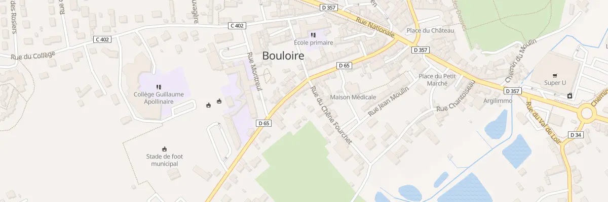 Plan du 37 Rue du Jeu de Paume à Bouloire