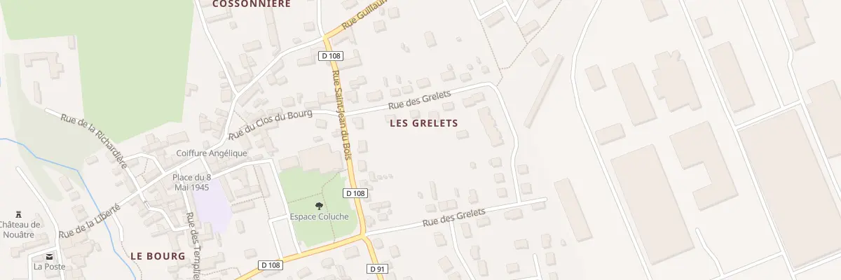Plan du 4 Rue des Grelets à Nouâtre
