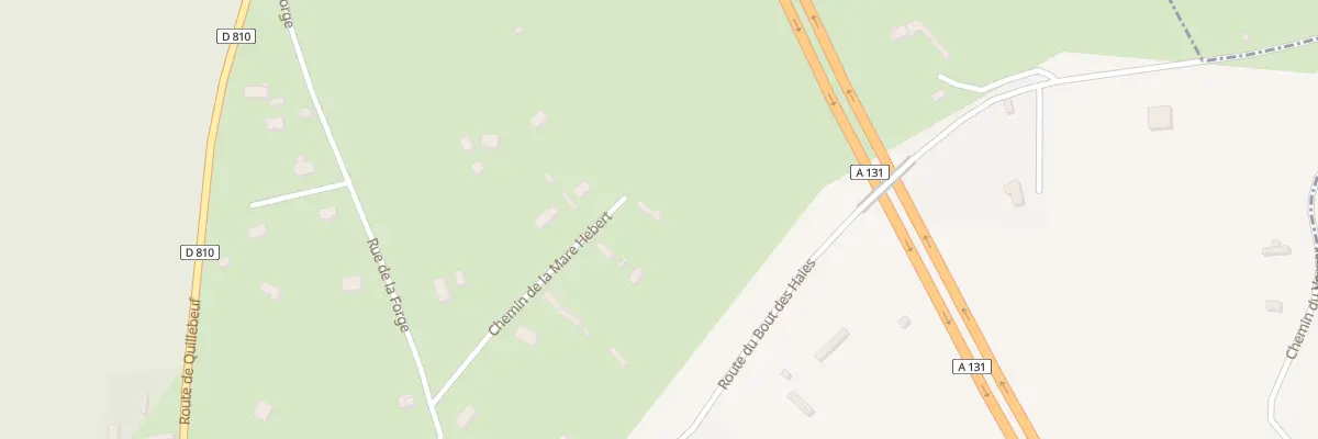 Plan du 9006 Che de la Mare Hebert à Sainte-Opportune-la-Mare