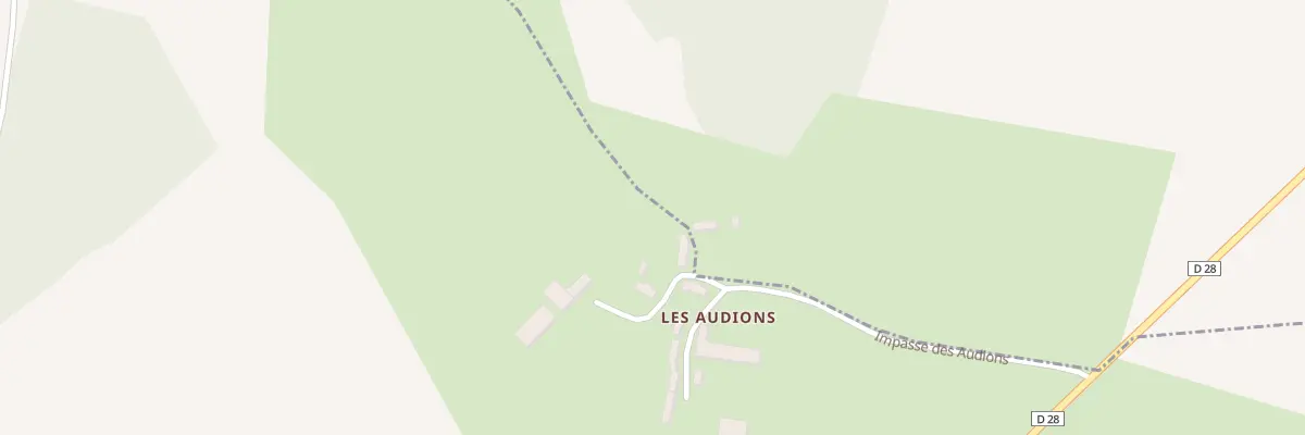 Plan du 17A Les Audions à Bonsmoulins