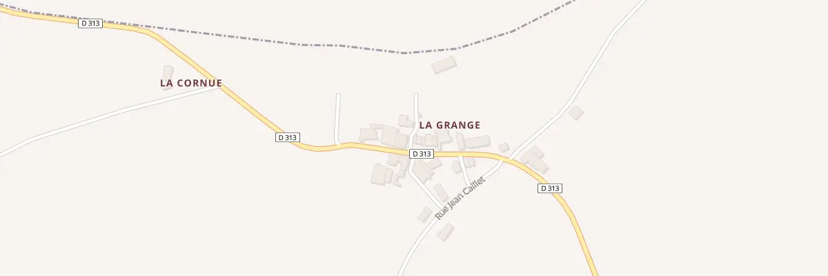 Plan du 12 Rue de la Grange des Mottes à Ambernac