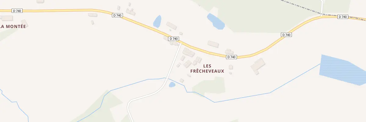 Plan du 10 Les Brechevaux à Alloue