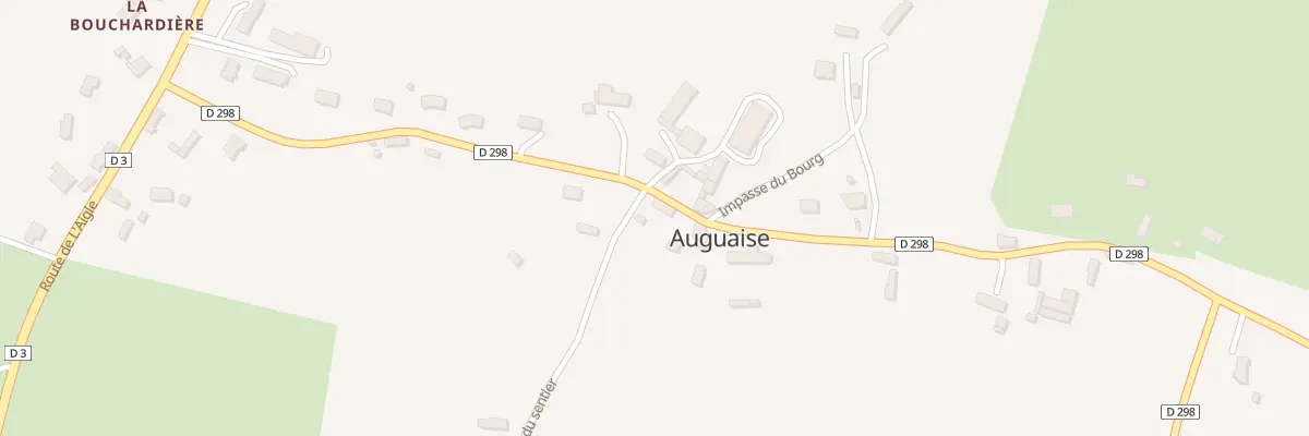 Plan du 372 Rue du Bourg à Auguaise