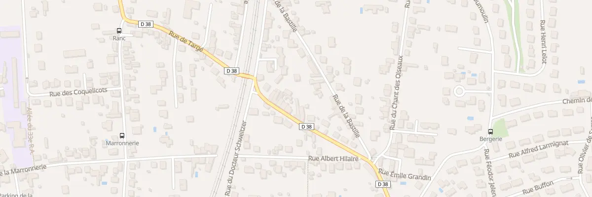 Plan du 17 Rue des Charraults à Châtellerault